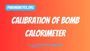 Calibration of bomb calorimeter