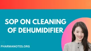 SOP-on-Cleaning-of-Dehumidifier