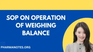 SOP-on-Operation-of-Weighing-Balance-(Platform)
