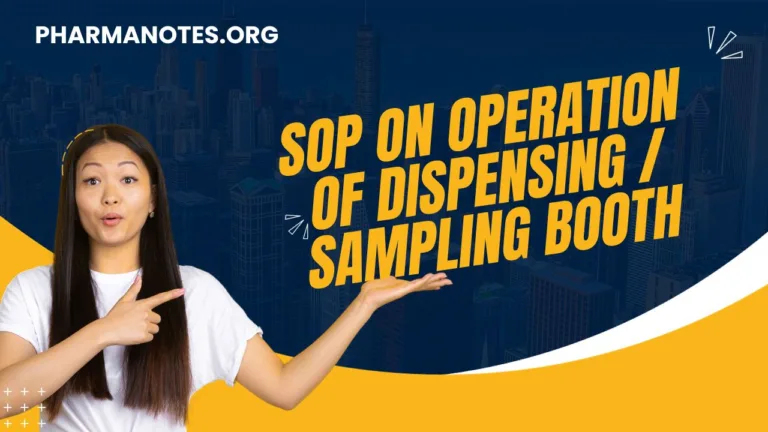 SOP-on-Operation-of-Dispensing-Sampling-Booth