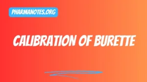 Calibration of Burette