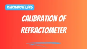 Calibration of Refractometer