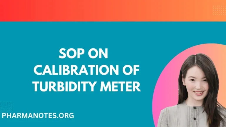 SOP-on-Calibration-of-Turbidity-Meter