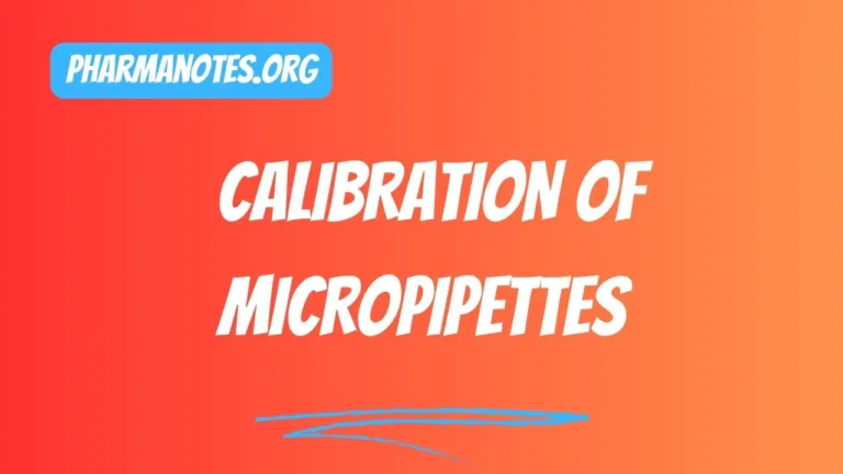  Calibration of MIcropipettes