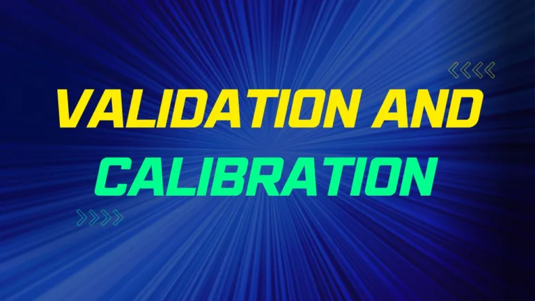 Validation-and-Calibration