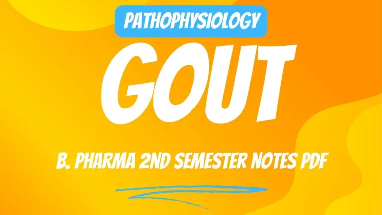 GOUT-pathophysiology-notes-pdf