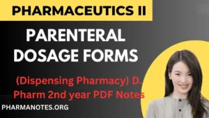  PARENTERAL-DOSAGE-FORMS