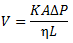 Darcy’s Equation  