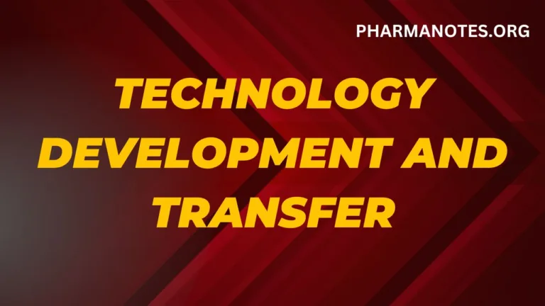 Technology Development and Transfer