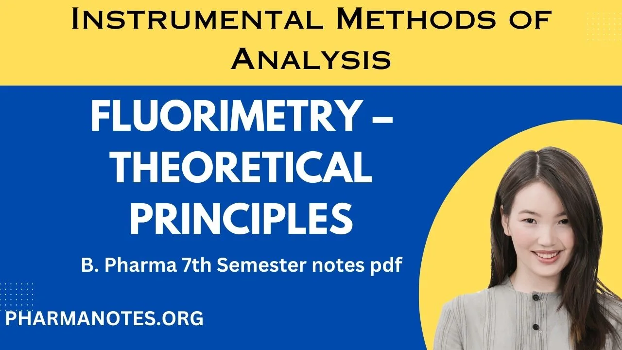 Fluorimetry Theoretical principles Instrumental Methods of Analysis