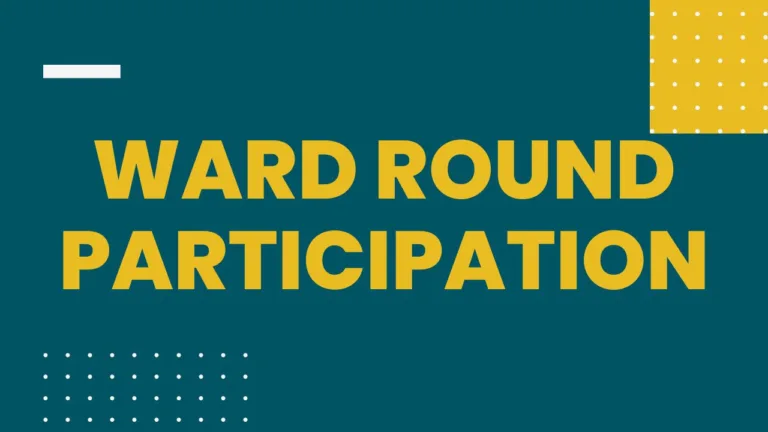 Ward-Round-Participation