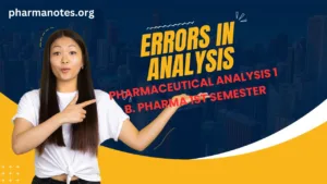 Errors in Analysis