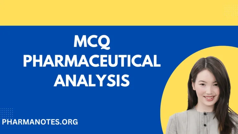 MCQ-Pharmaceutical-Analysis