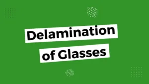 Delamination of Glasses