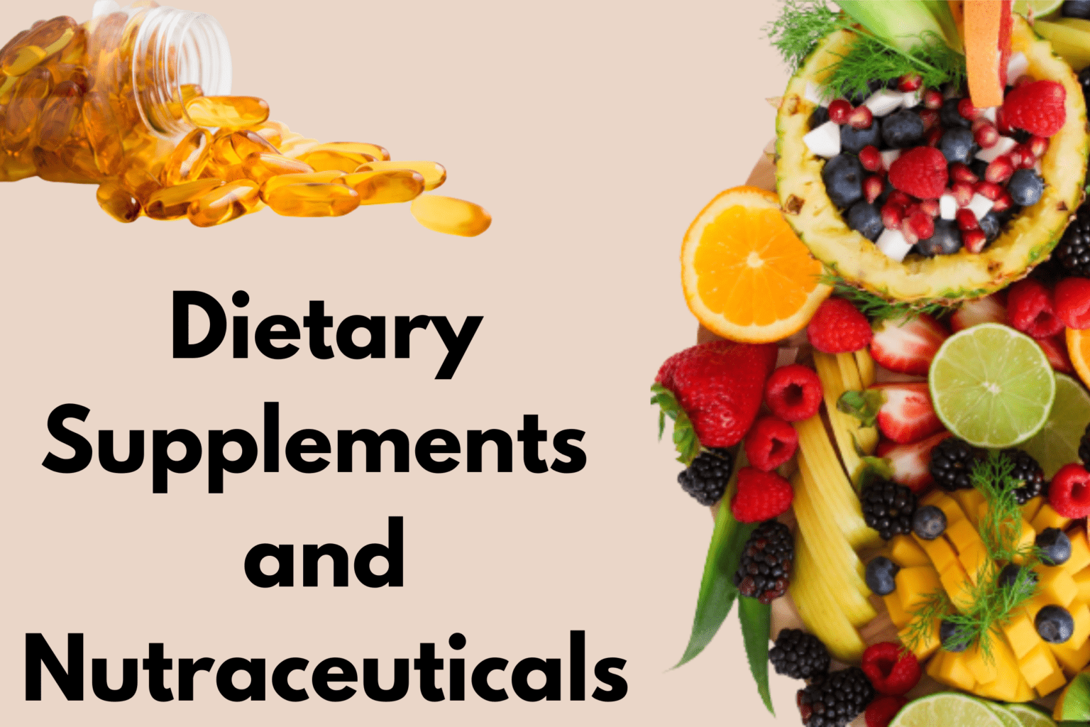 Dietary Supplements and Nutraceuticals (Theory) B. Pharma 8th Semester