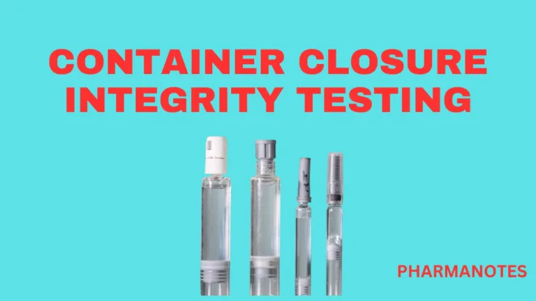 Container Closure Integrity Testing