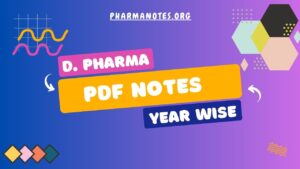 D Pharma Notes pharmawalla.com