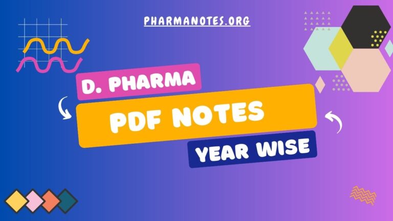 D Pharma Notes pharmawalla.com