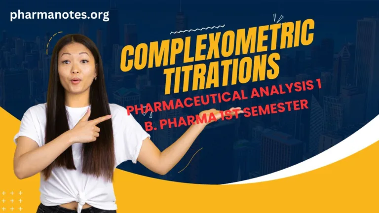 Complexometric Titrations