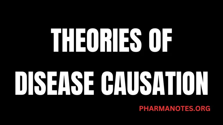 THEORIES OF DISEASE CAUSATION