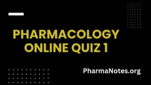 Pharmacology-Quiz